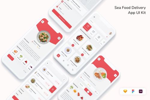海味鮮生 一款專注于海鮮食材的電子商務(wù)移動應(yīng)用界面設(shè)計(jì)全解